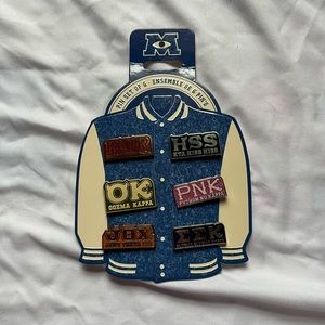 monsters university authentic disney pins